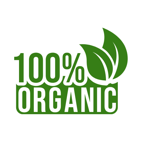 100% organic